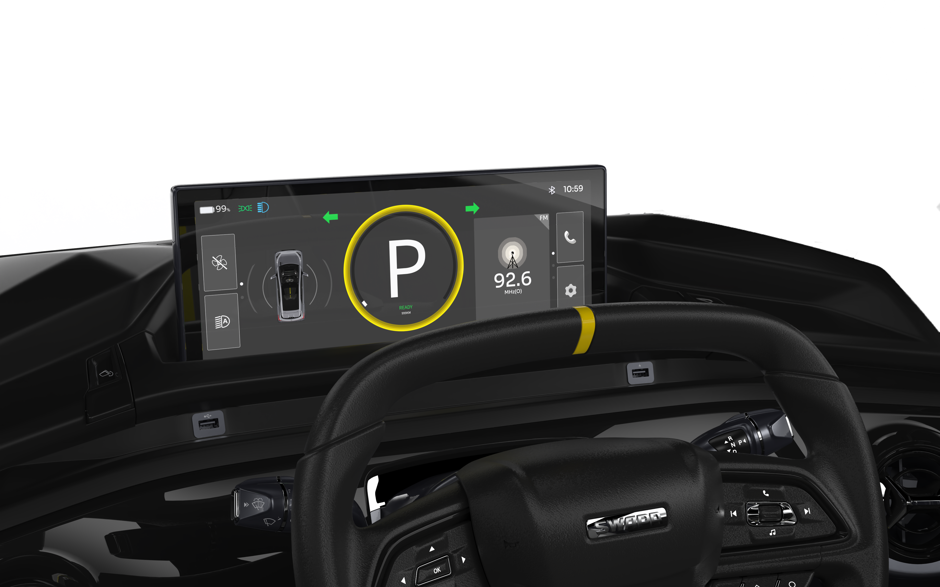 SWAPA — interni, display e finiture del prodotto che venderai